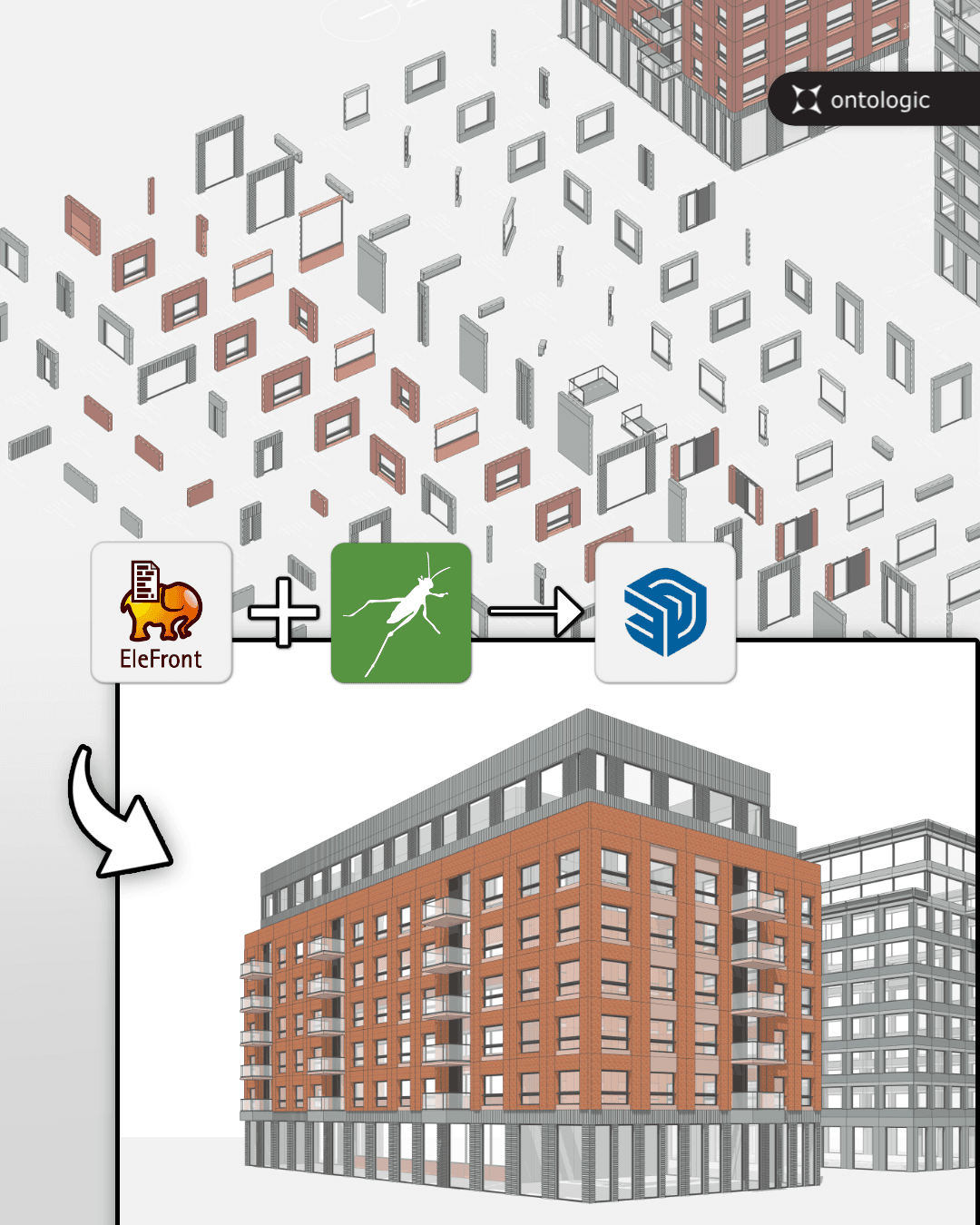 Generate SketchUp Facades from Grasshopper